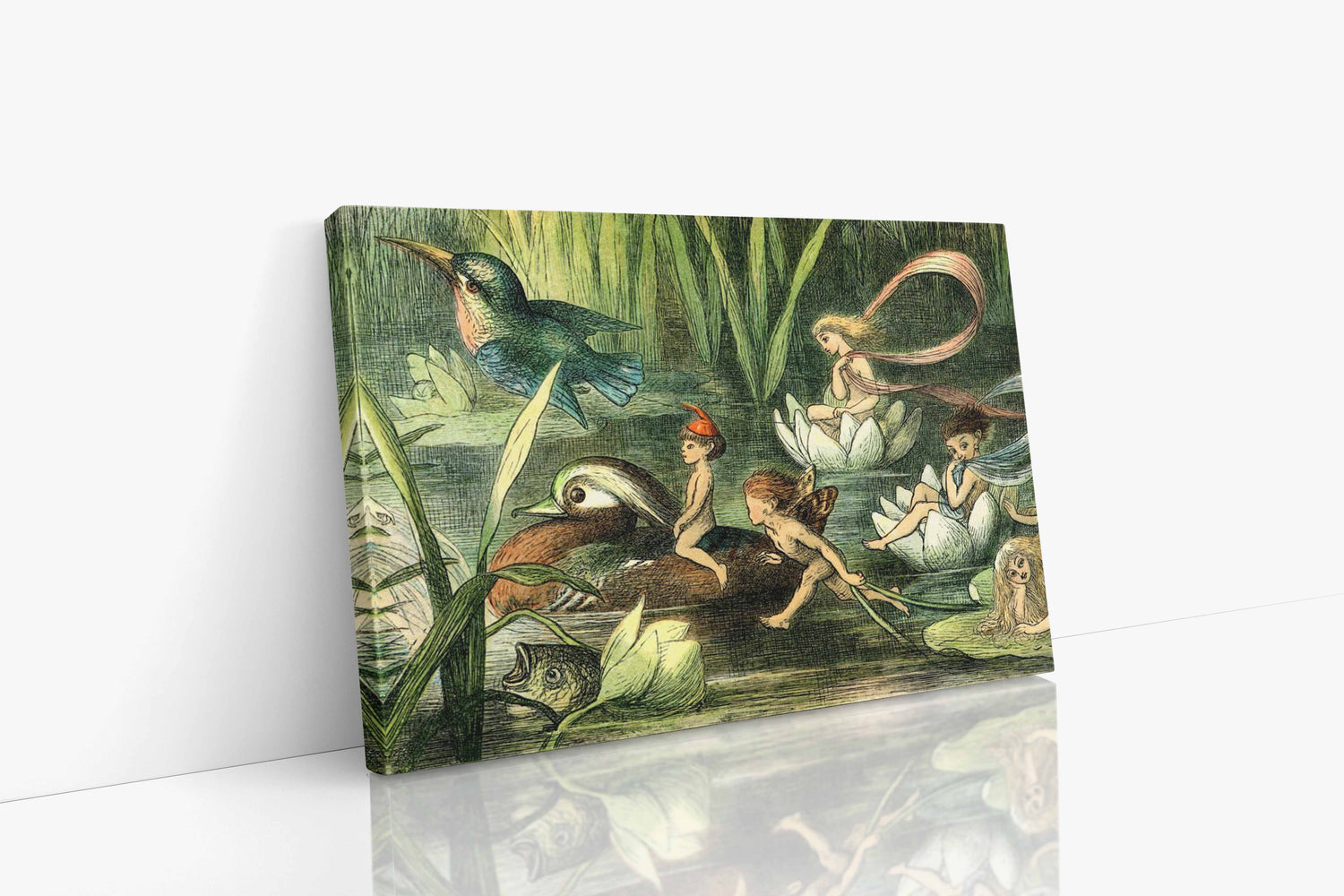 Fairies and Water Lilies