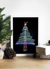 Long Exposure Christmas Tree