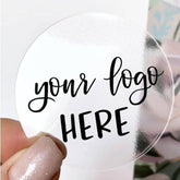 Clear Die Cut Custom Vinyl Stickers
