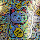 Glitter Die Cut Custom Vinyl Stickers