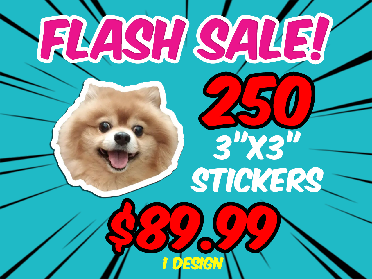 FLASH SALE Die Cut Custom Vinyl Stickers