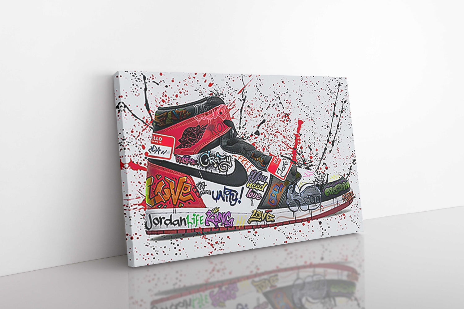 Jordan's OG Graffiti Shoes