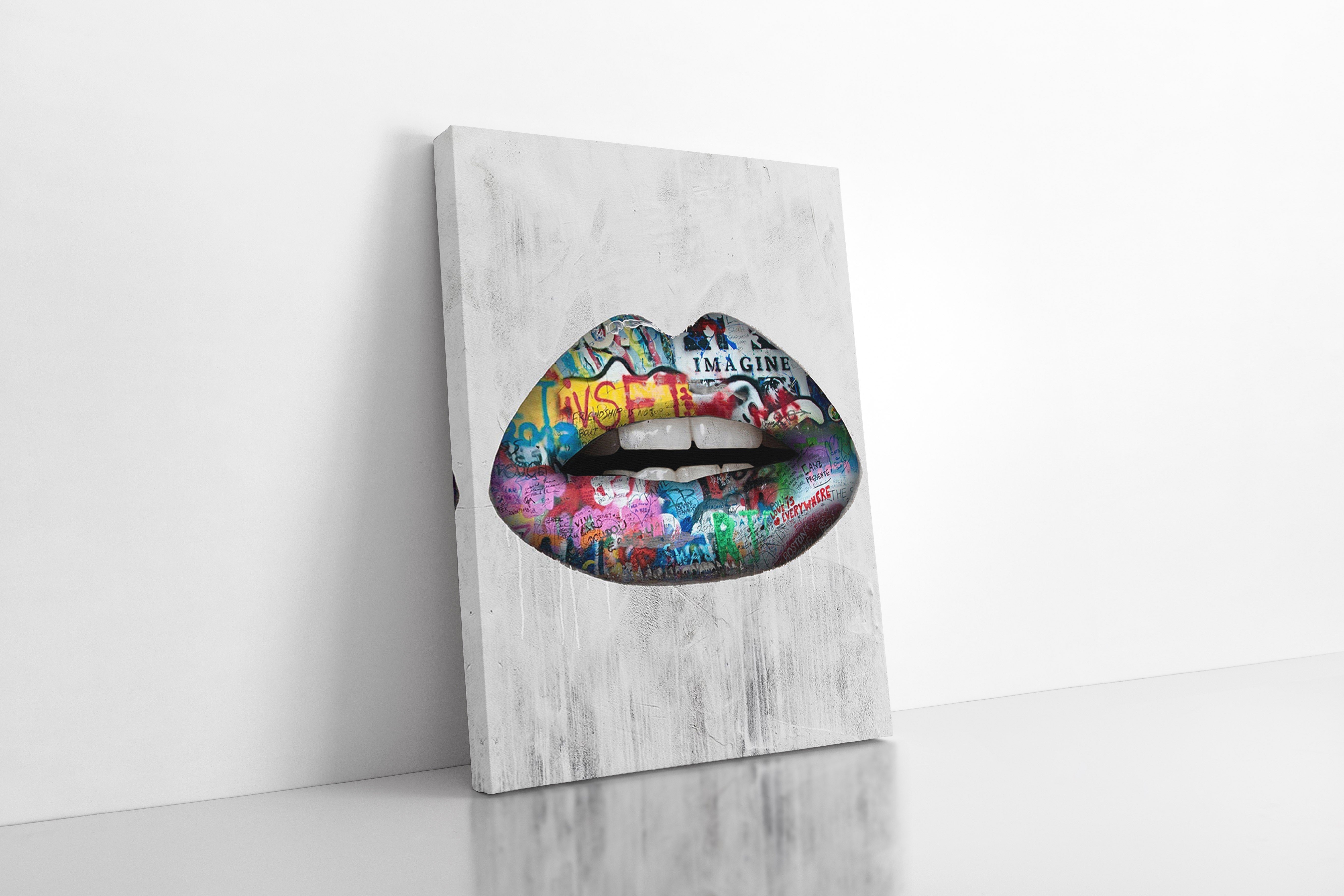 Graffiti Lips