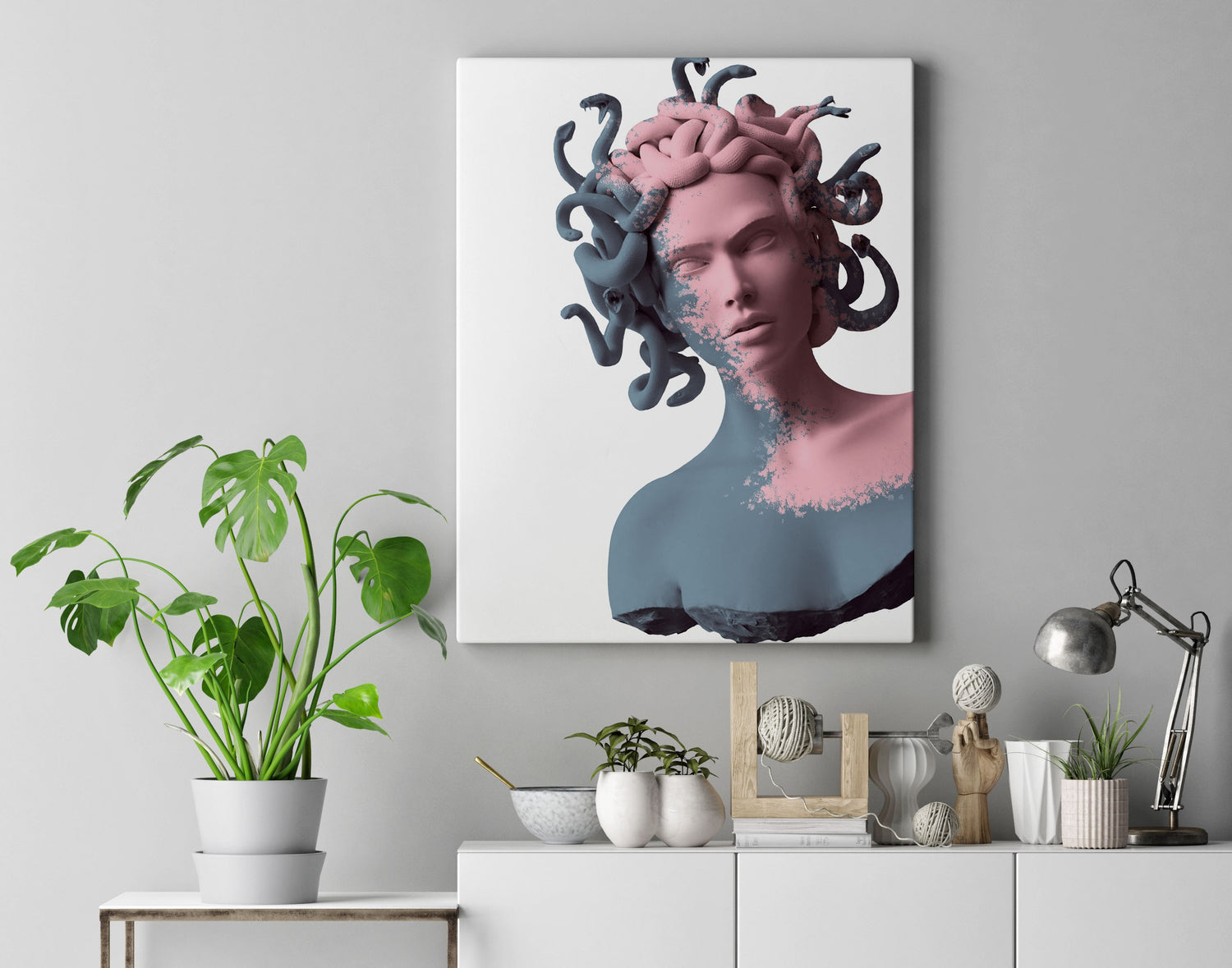 Painted Medusa