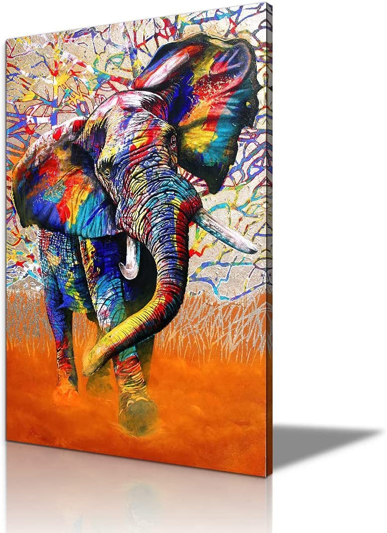 Colourful Graffiti Elephant