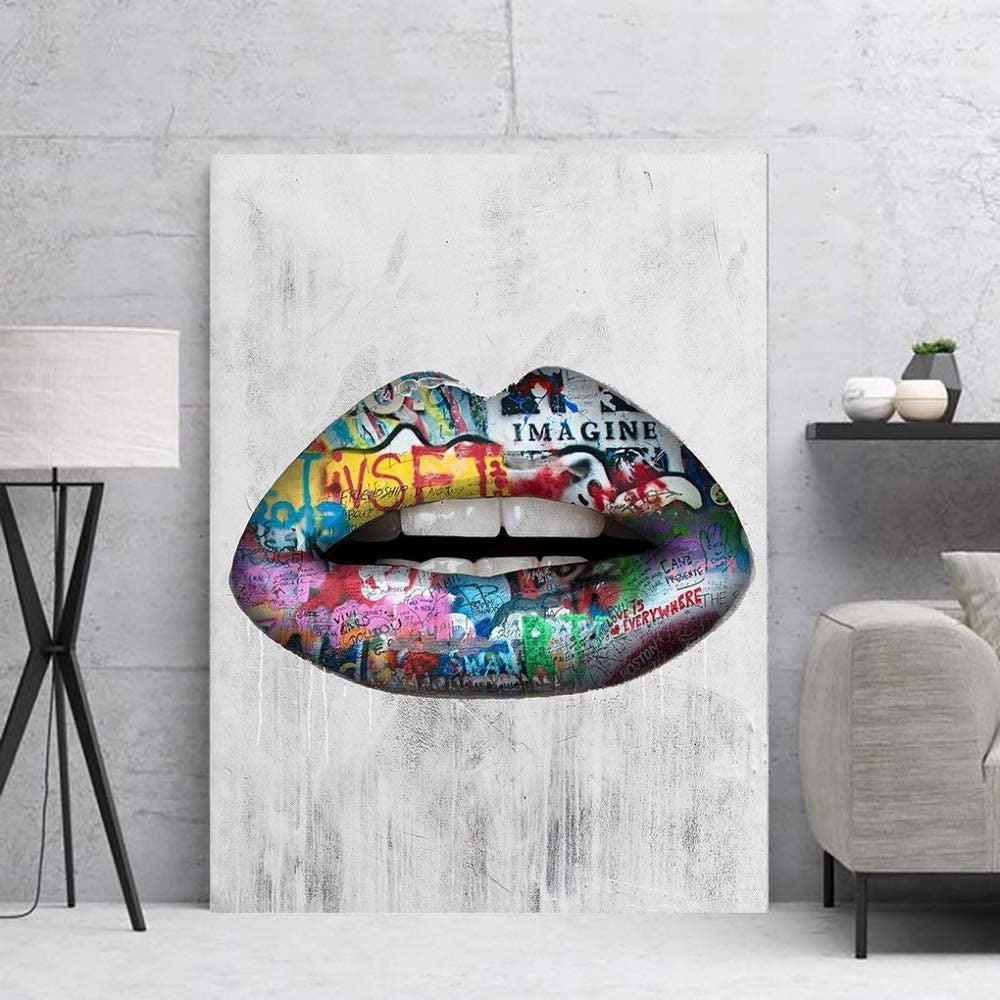 Graffiti Lips