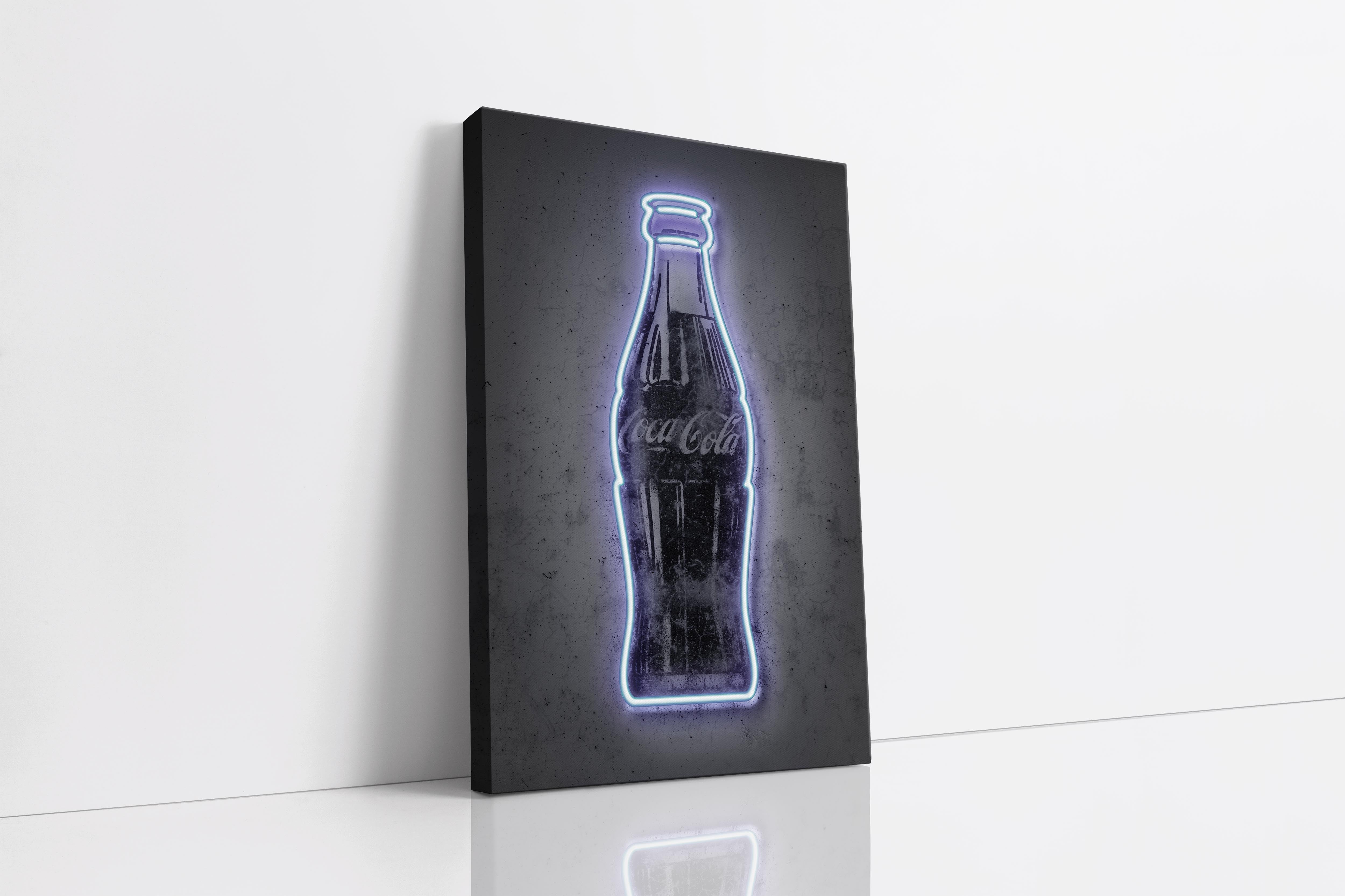 Neon Coke Bottle