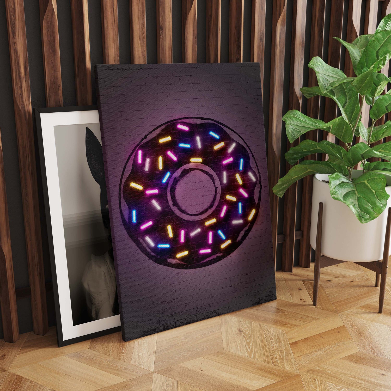 Neon Donut