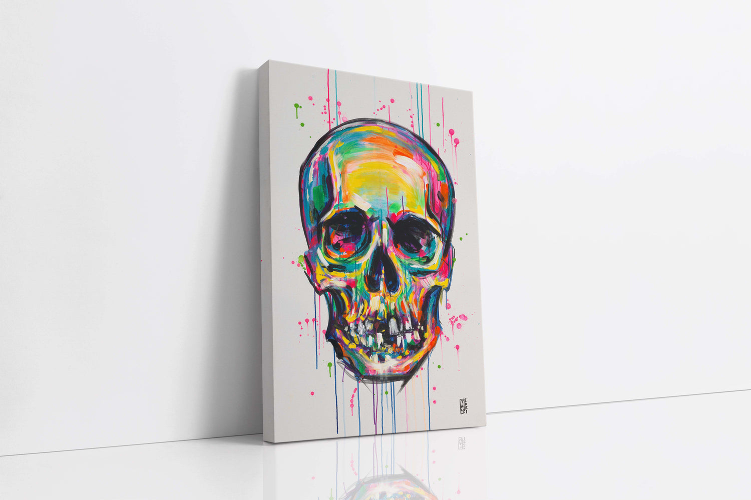 Rainbow Skull