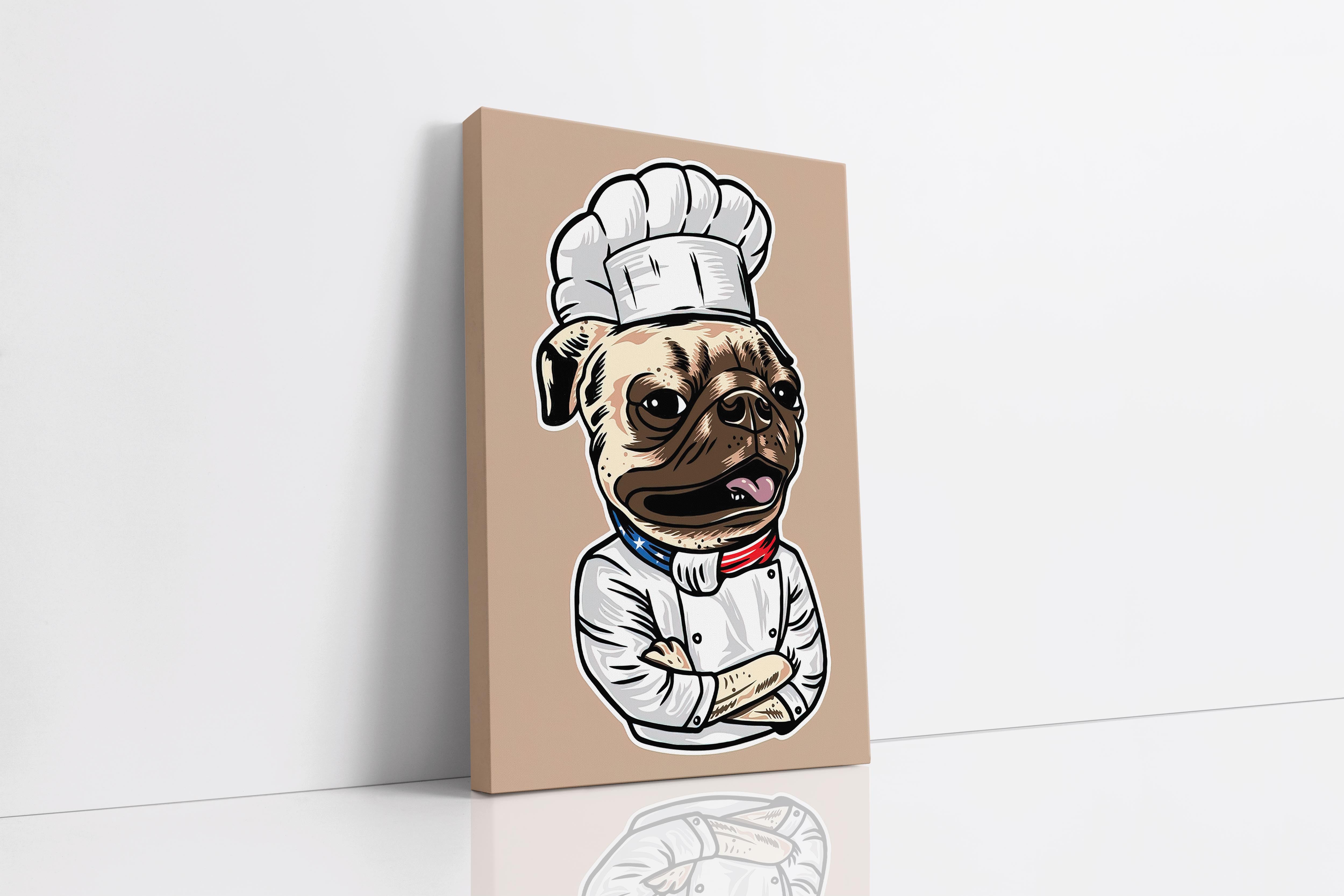 Chef Pug