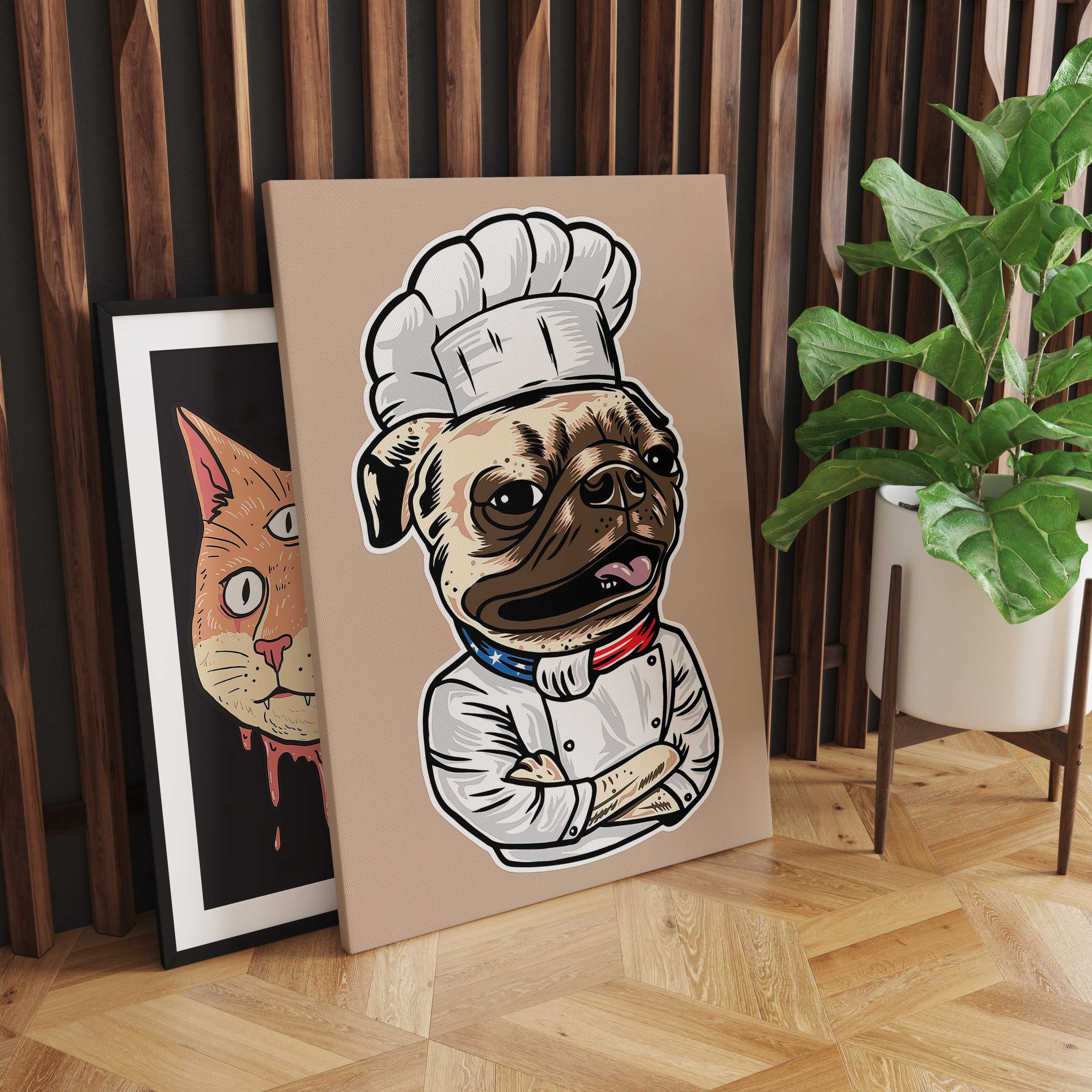 Chef Pug