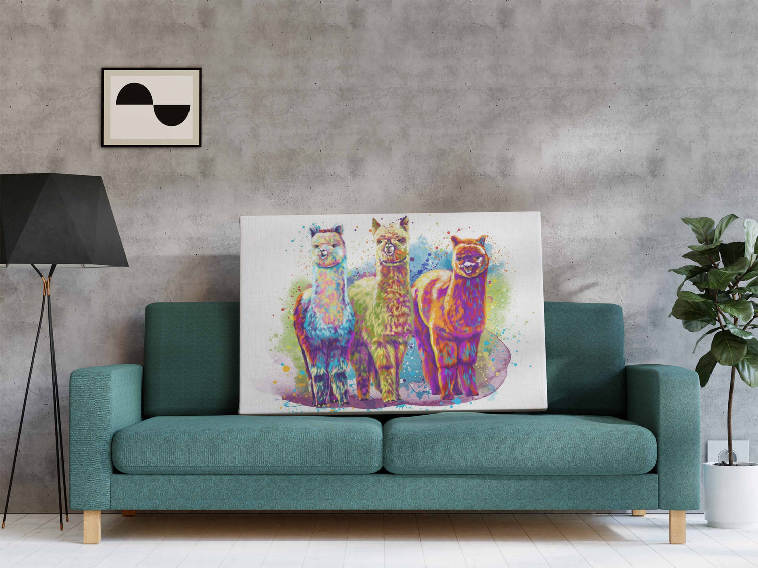 Colorful Llamas