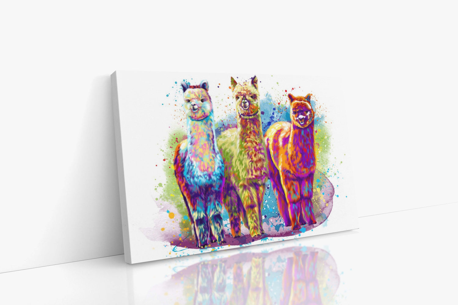 Colorful Llamas