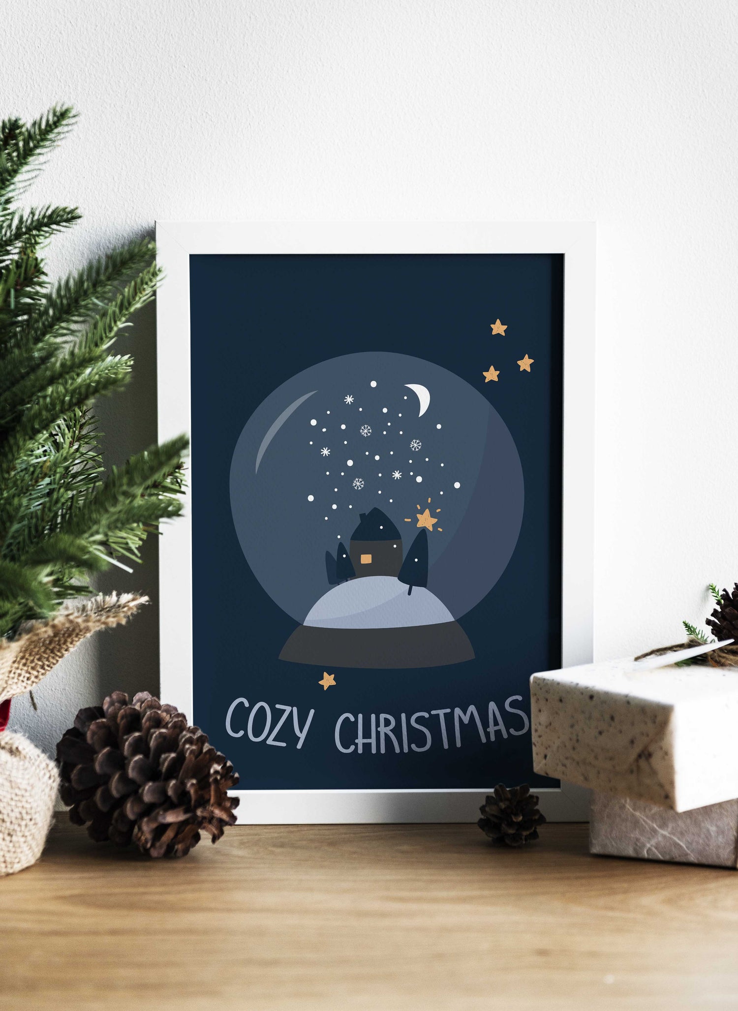 Cozy Christmas Snowglobe