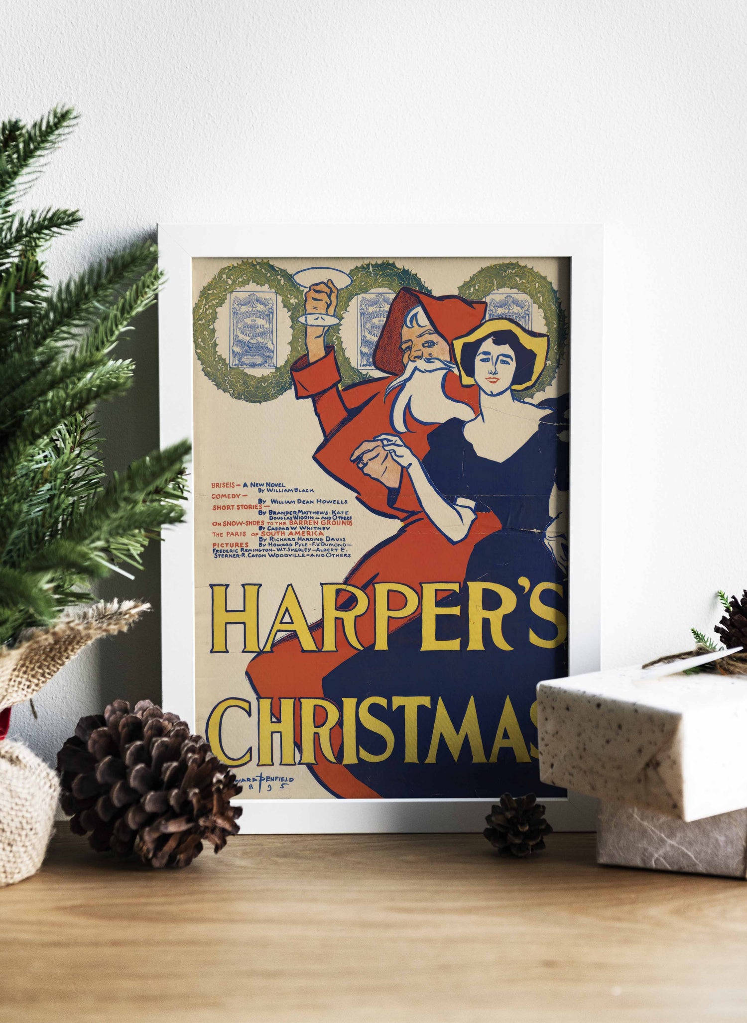 Harper's Magazine Christmas 1895