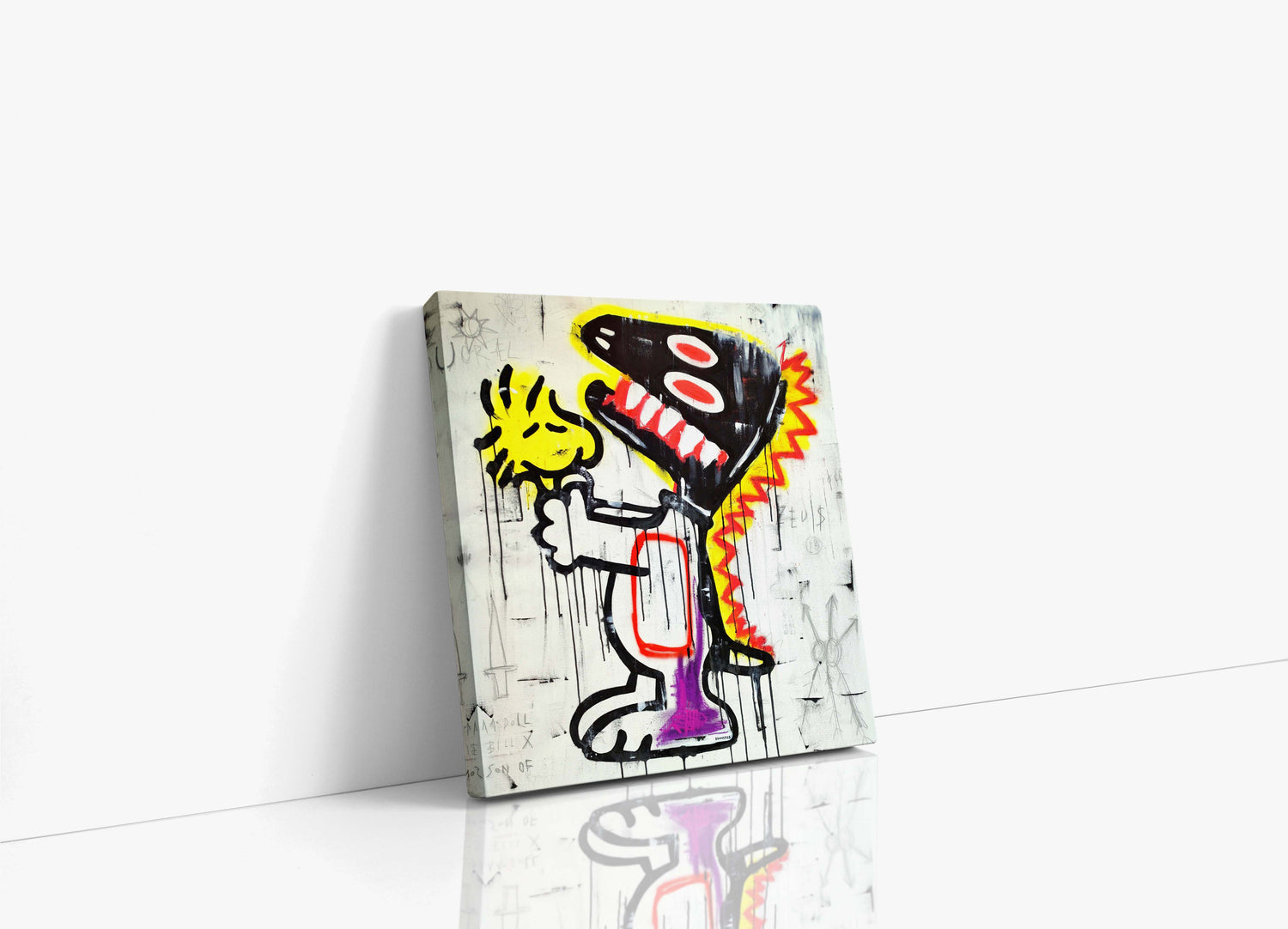 Snoopy Basquiat White