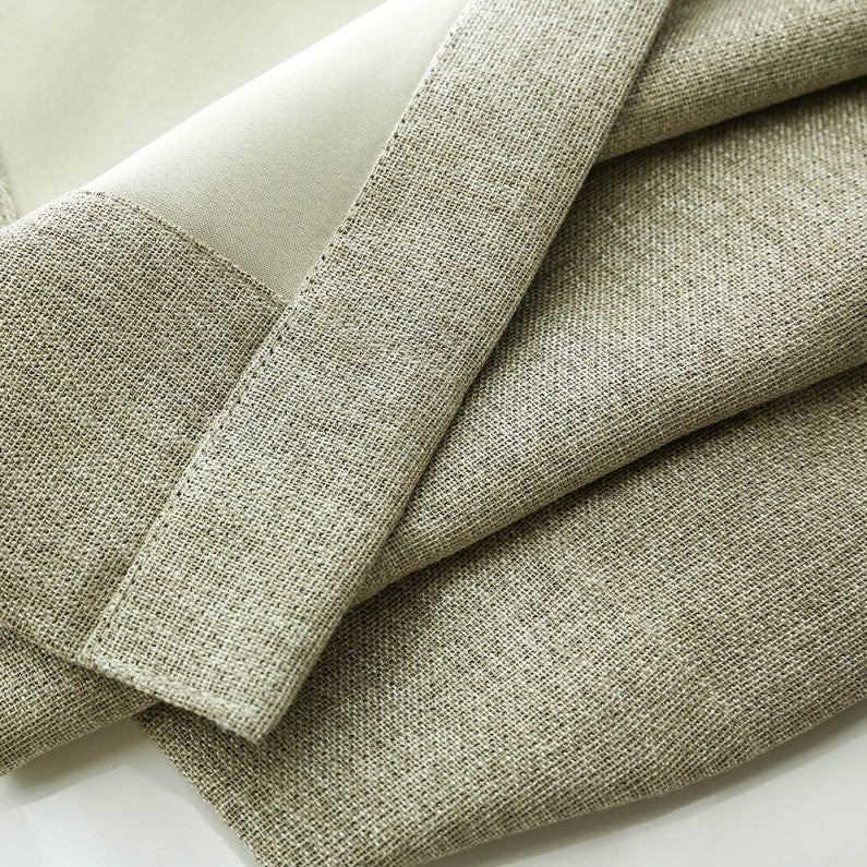 Light Gold Faux Linen