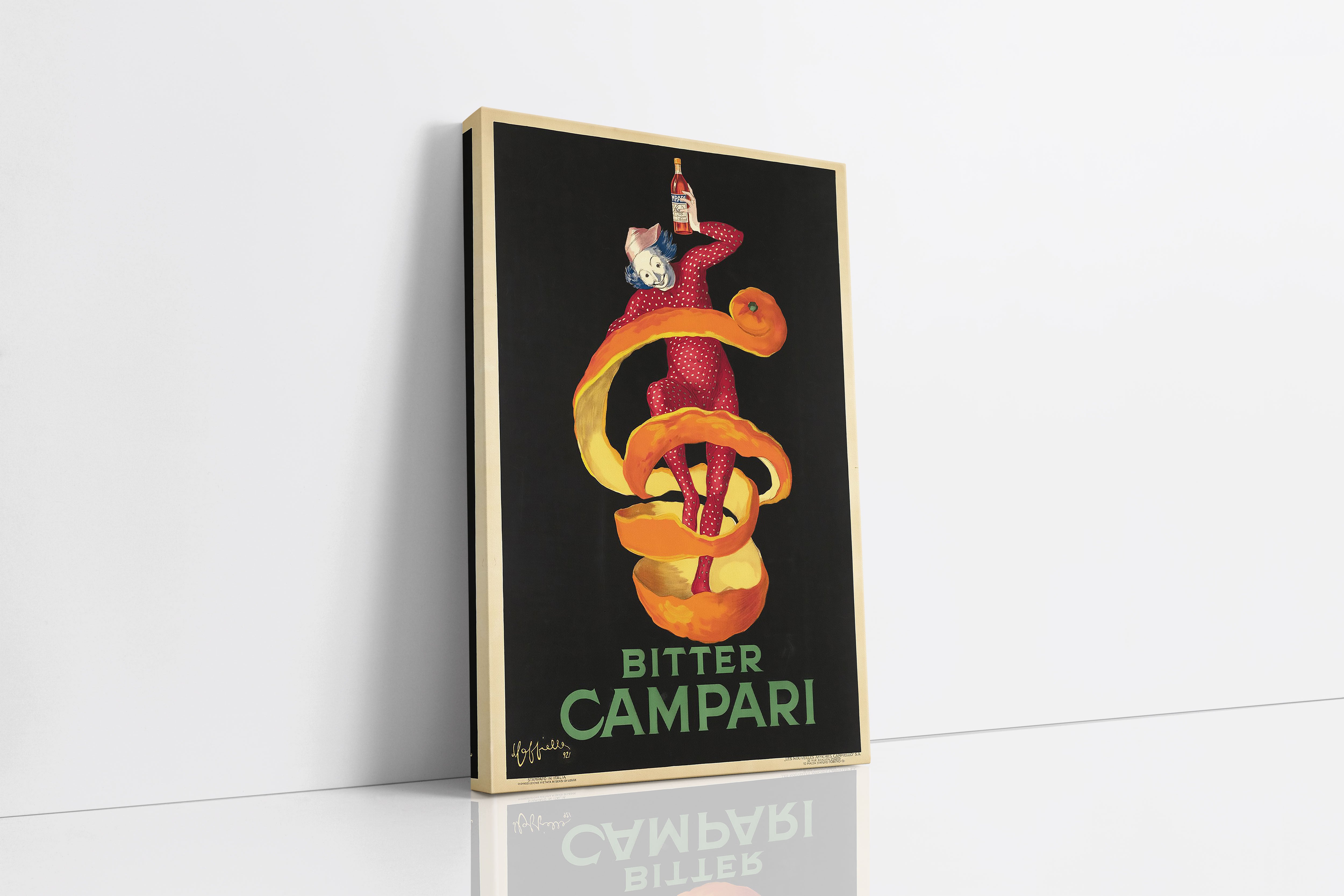 Bitter Campari Canvas Print