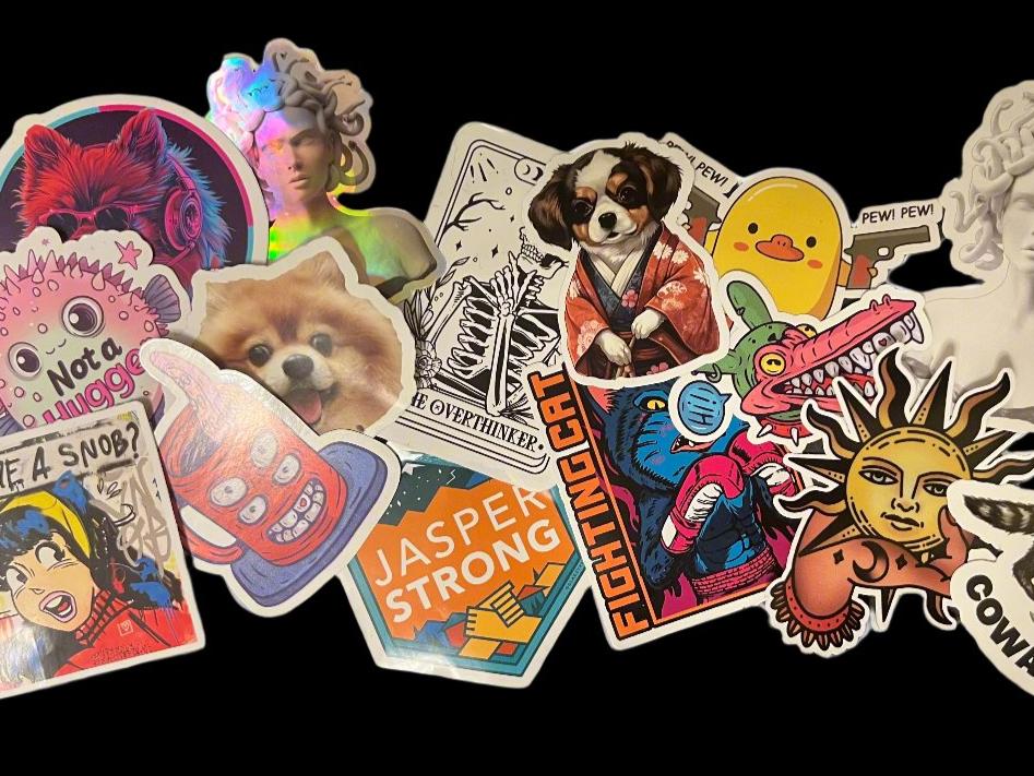 Die Cut Custom Vinyl Stickers