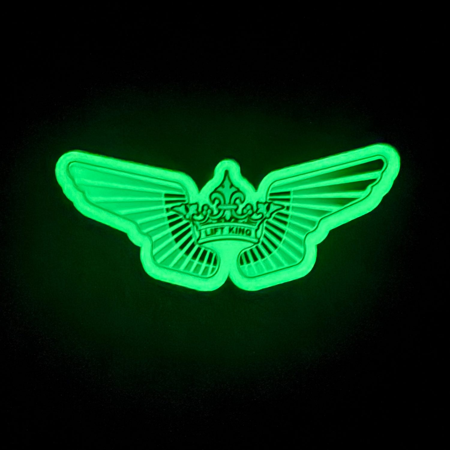 Glow in the Dark Die Cut Custom Vinyl Stickers